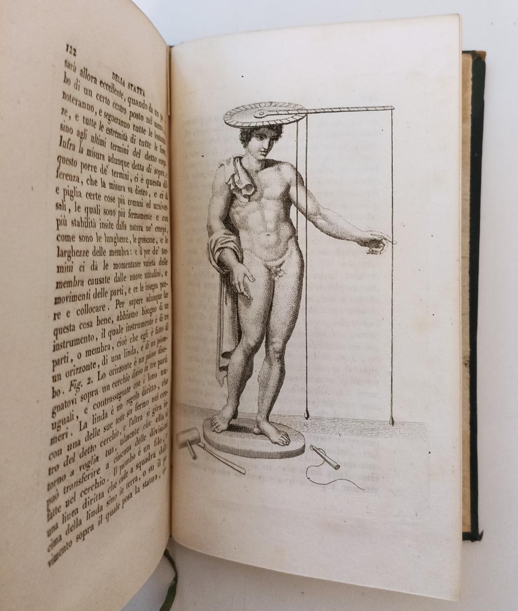 LH- DELLA PITTURA E STATUA DI LEONBATISTA ALBERTI- CLASSICI ITALIANI- 1804-XFS44