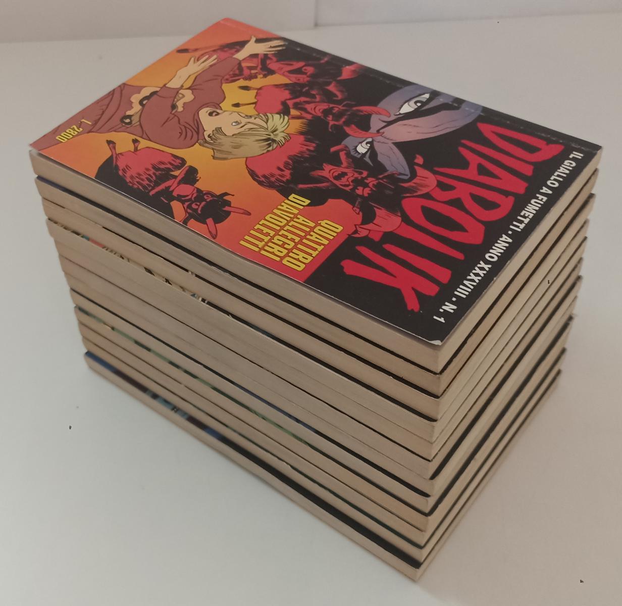 FN- DIABOLIK 1/12 ANNO XXXVIII ANNATA COMPLETA - ASTORINA - 1999 - B - N23