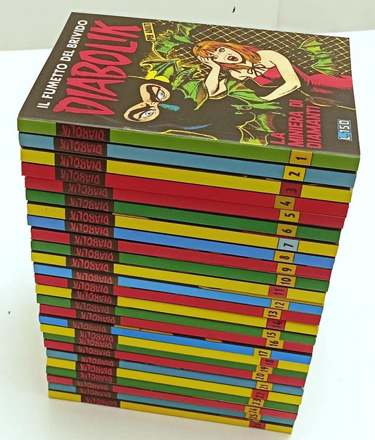 FN- DIABOLIK 1/26 1965 ANNATA COMPLETA RISTAMPA ANASTATICA - B- G24