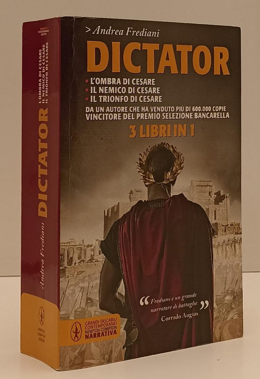 LN- DICTATOR CESARE 3 LIBRI IN 1 - ANDREA FREDIANI - NEWTON --- 2012- B- YFS190