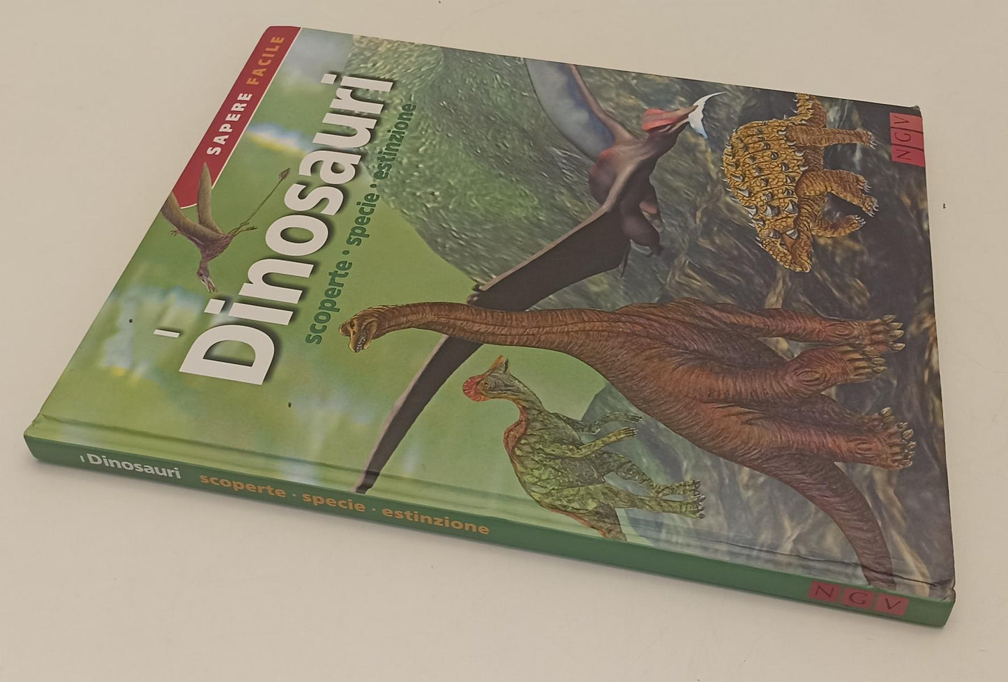LB- I DINOSAURI SCOPERTE SPECIE ESTINZIONE -- NGV - SAPERE FACILE --- C - YFS285
