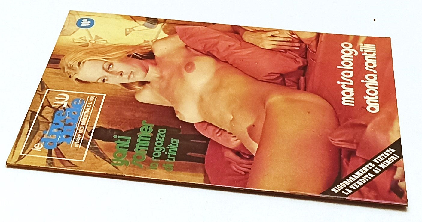 LX- RIVISTA LE DIVE NUDE 10 1973 JANTI SOMMER MARISA LONGO SANTILLI - RVSa464