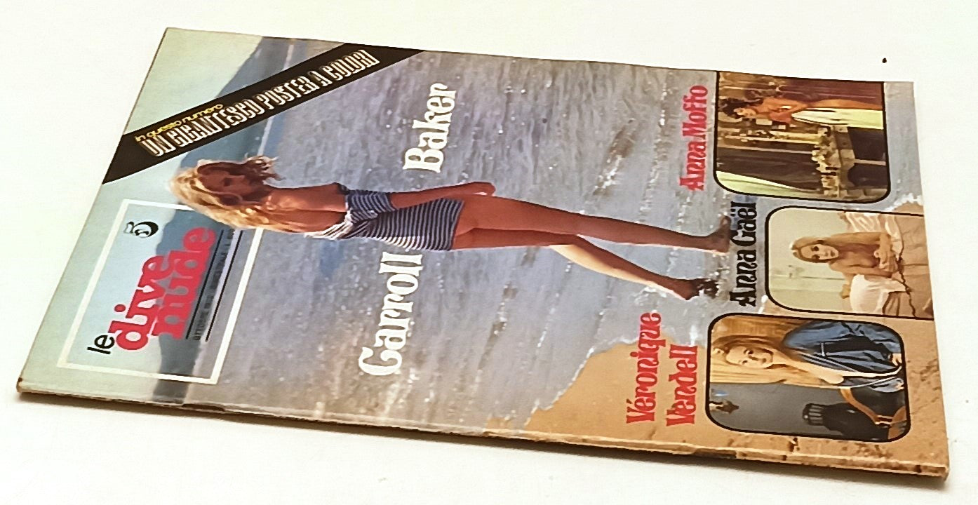 LX- RIVISTA LE DIVE NUDE 5 OTTOBRE 1972 CARROLL BAKER VENDELL GAEL - RVSa462
