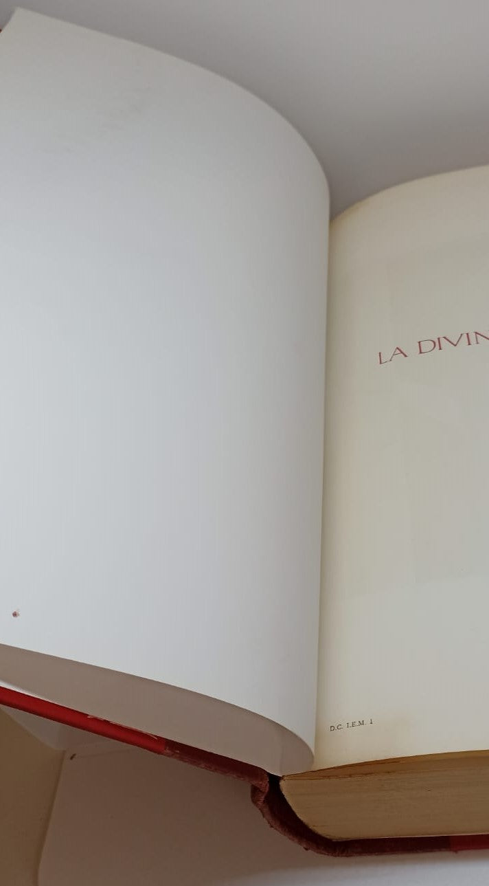 LA DIVINA COMMEDIA - DANTE ALIGHIERI - IST. ED. MODERNO --- 1967 - C- ZFS746