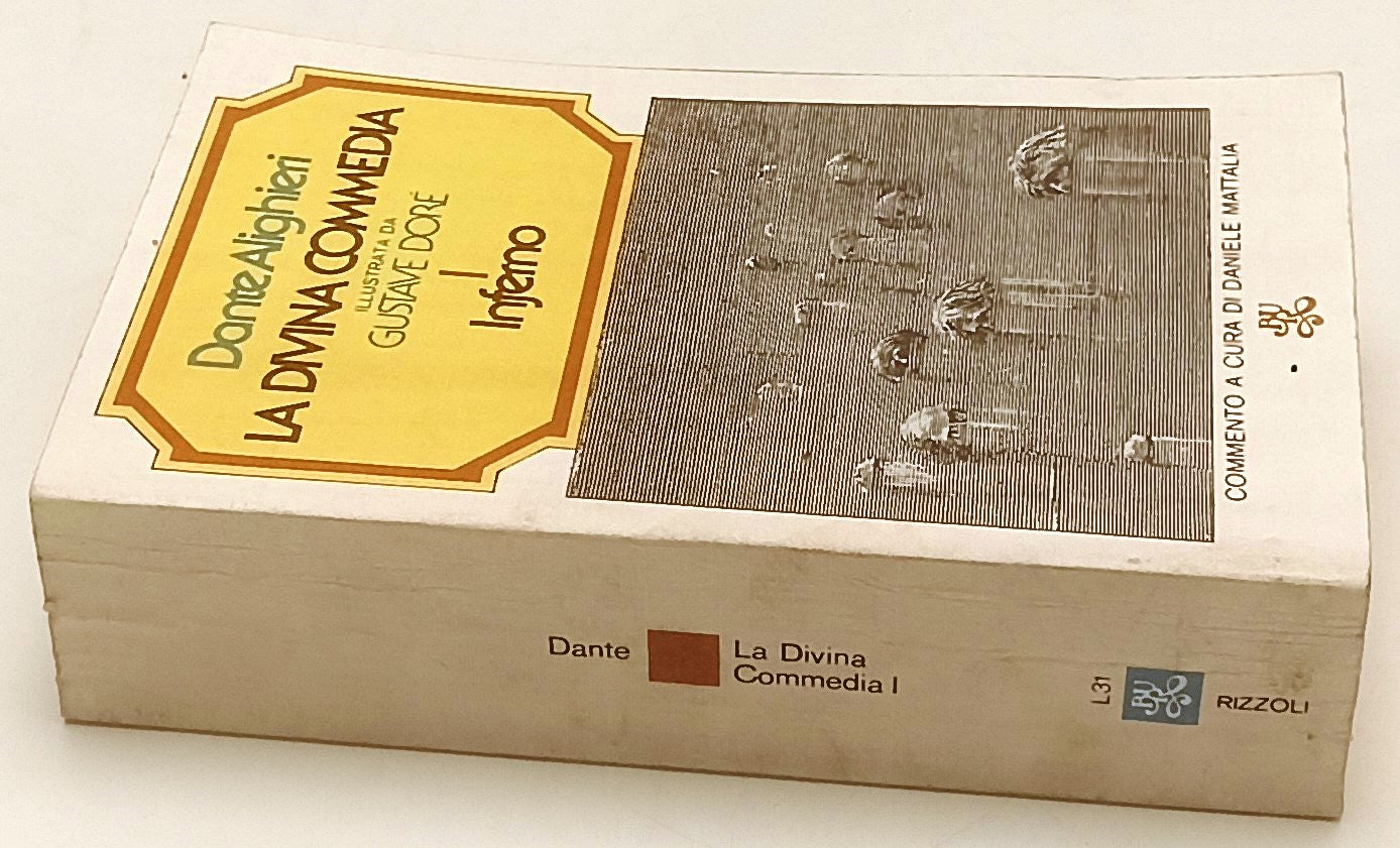 LN- LA DIVINA COMMEDIA ill. GUSTAVE DORE' INFERNO - DANTE - RIZZOLI- BUR- B- XFS