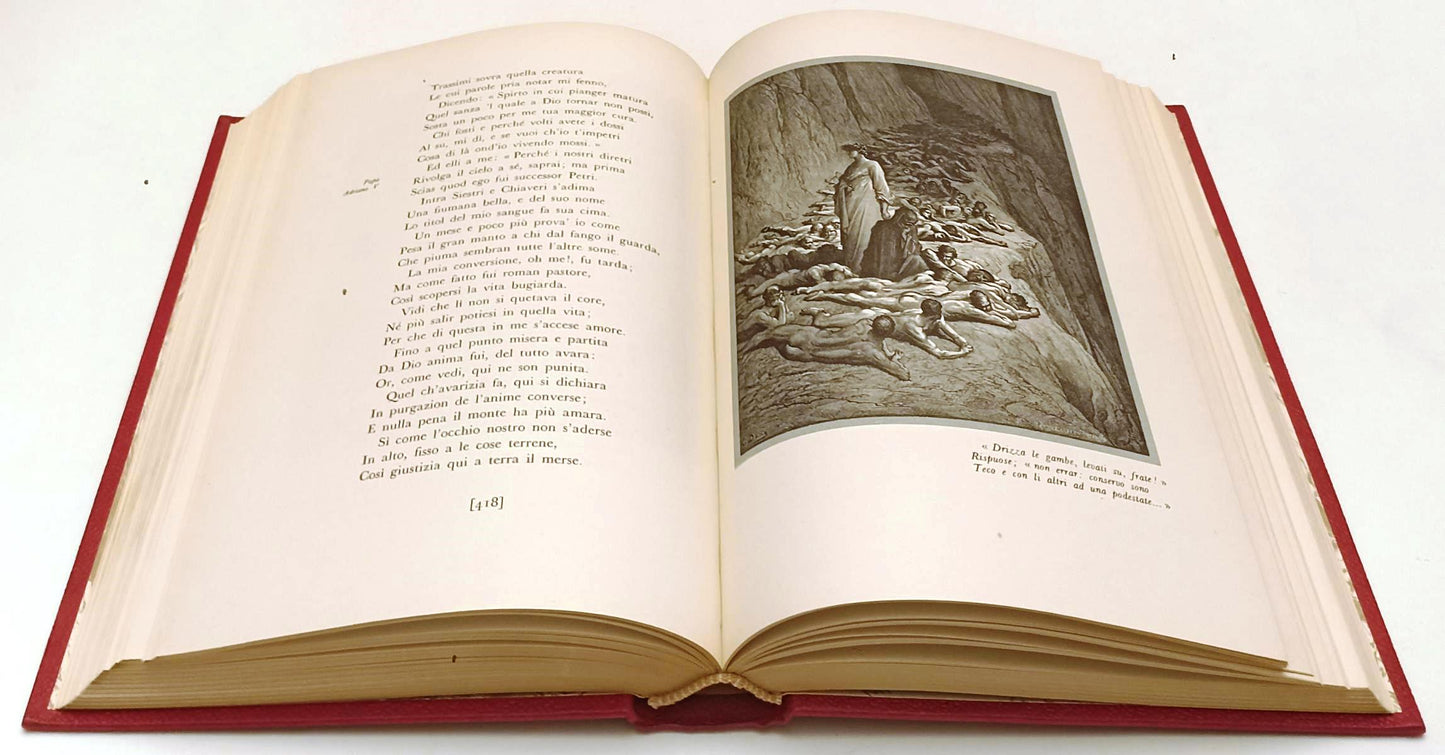 LN- LA DIVINA COMMEDIA DORE'- DANTE ALIGHIERI- MONDADORI- EPOCA- 1954- C- XFS209