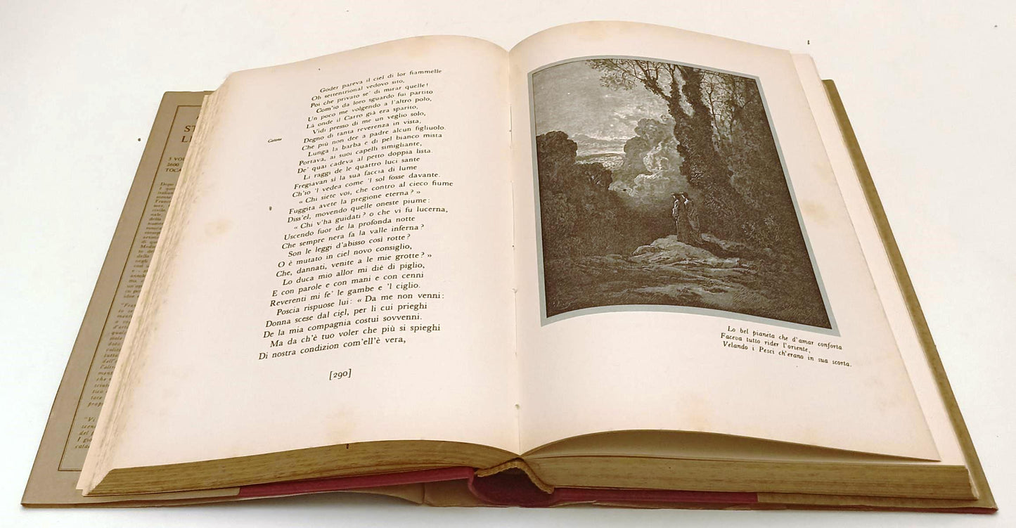 LN- LA DIVINA COMMEDIA DORE'- DANTE ALIGHIERI- MONDADORI- EPOCA- 1954- CS-XFS207