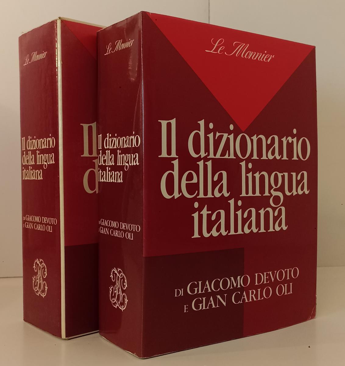LZ- IL DIZIONARIO DELLA LINGUA ITALIANA- DEVOTO OLI- LE MONNIER- 1990- –  lettoriletto