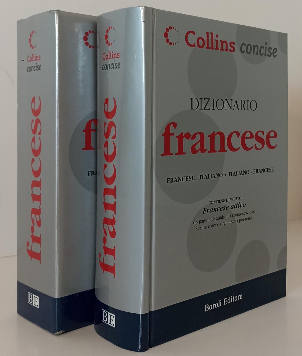 LZ- DIZIONARIO FRANCESE ITALIANO -- BOROLI - COLLINS CONCISE -- 2004 - –  lettoriletto