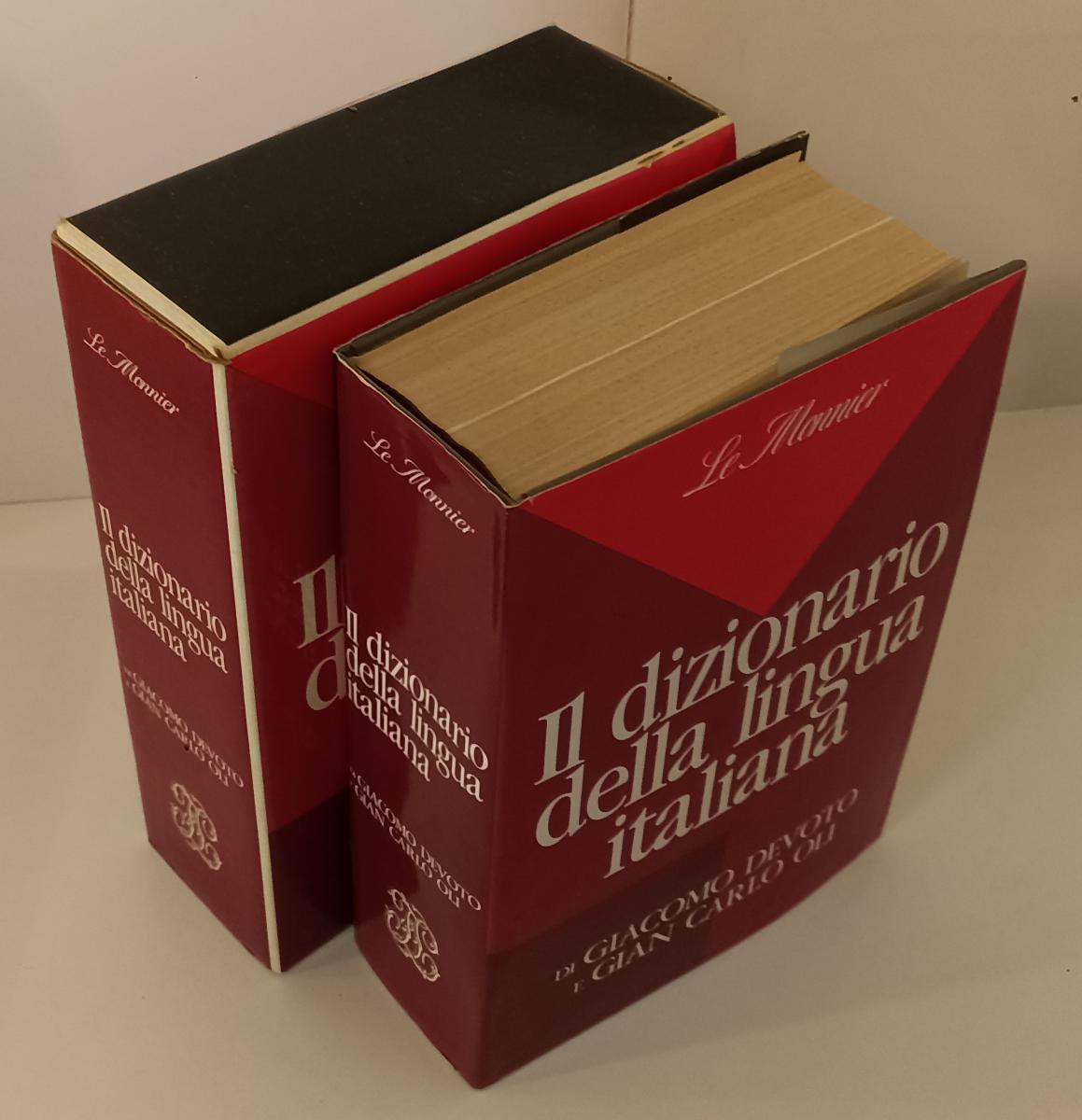 LZ- IL DIZIONARIO DELLA LINGUA ITALIANA- DEVOTO OLI- LE MONNIER- 1990- CS-YFS111