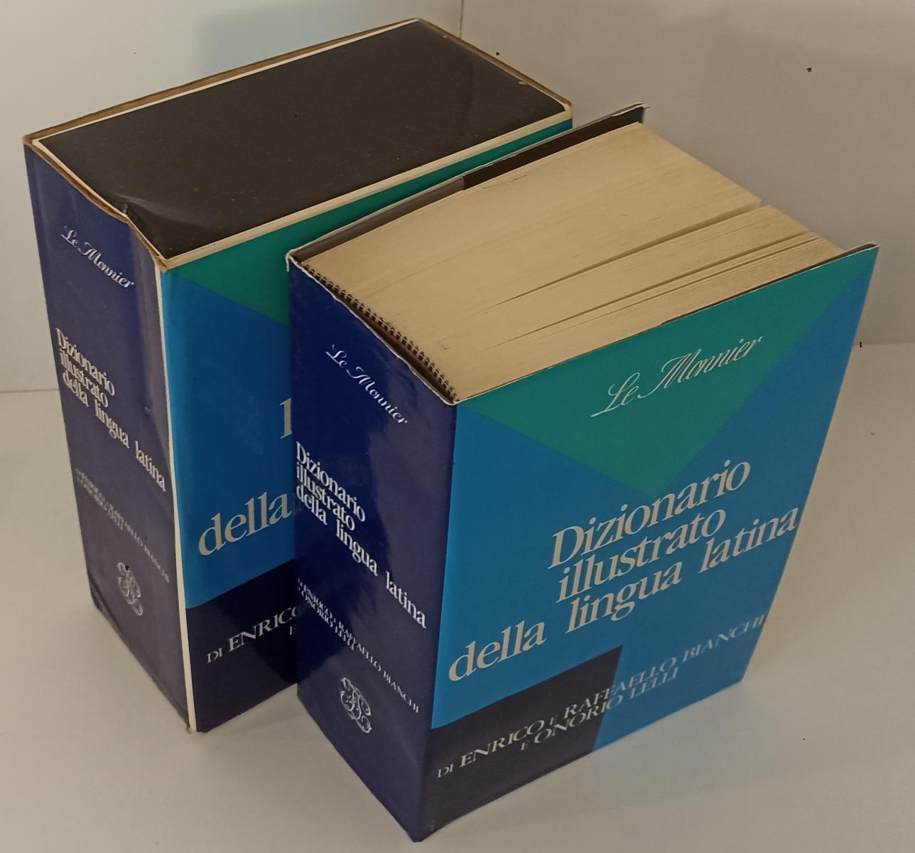 LZ- DIZIONARIO ILLUSTRATO DELLA LINGUA LATINA- BIANCHI LELLI- LE MONNIER- YFS111