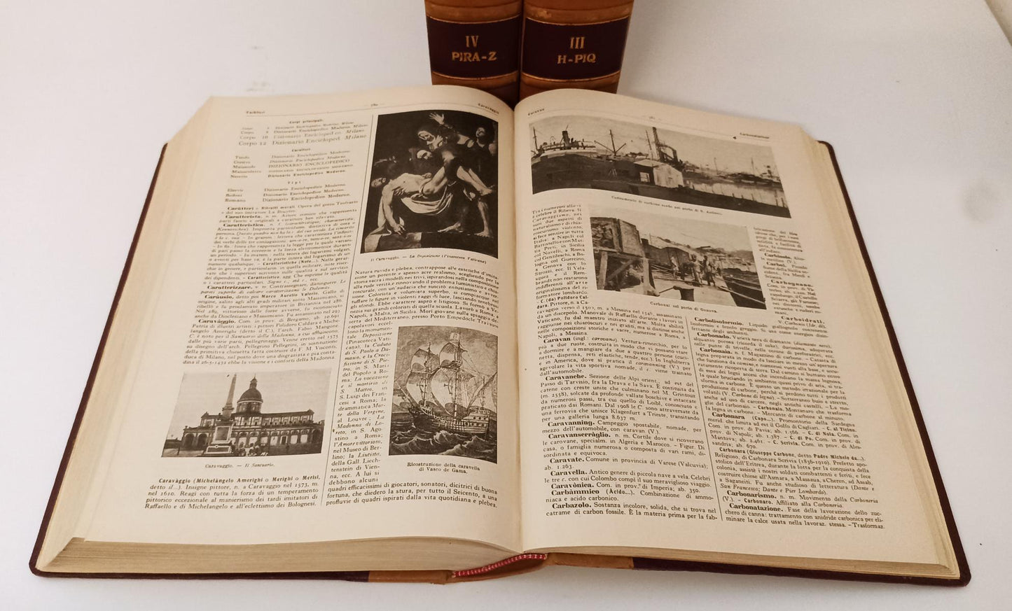 LZ- DIZIONARIO ENCICLOPEDICO MODERNO I,III,IV -- EDIZIONI LABOR- 1943- C- BLCP38