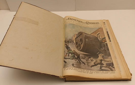 FR- VOLUME RILEGATO DOMENICA DEL CORRIERE 1939 ANNO 41 1/52 ANNATA - A24
