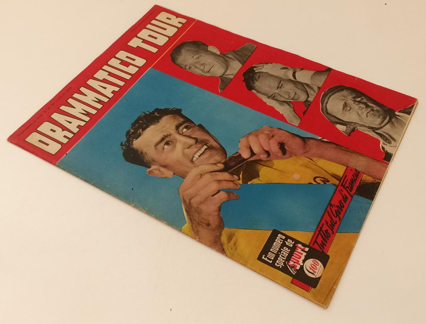 LC- RIVISTA LO SPORT ILLUSTRATO suppl. n.31 1953 DRAMMATICO TOUR FRANCE- RVSa182