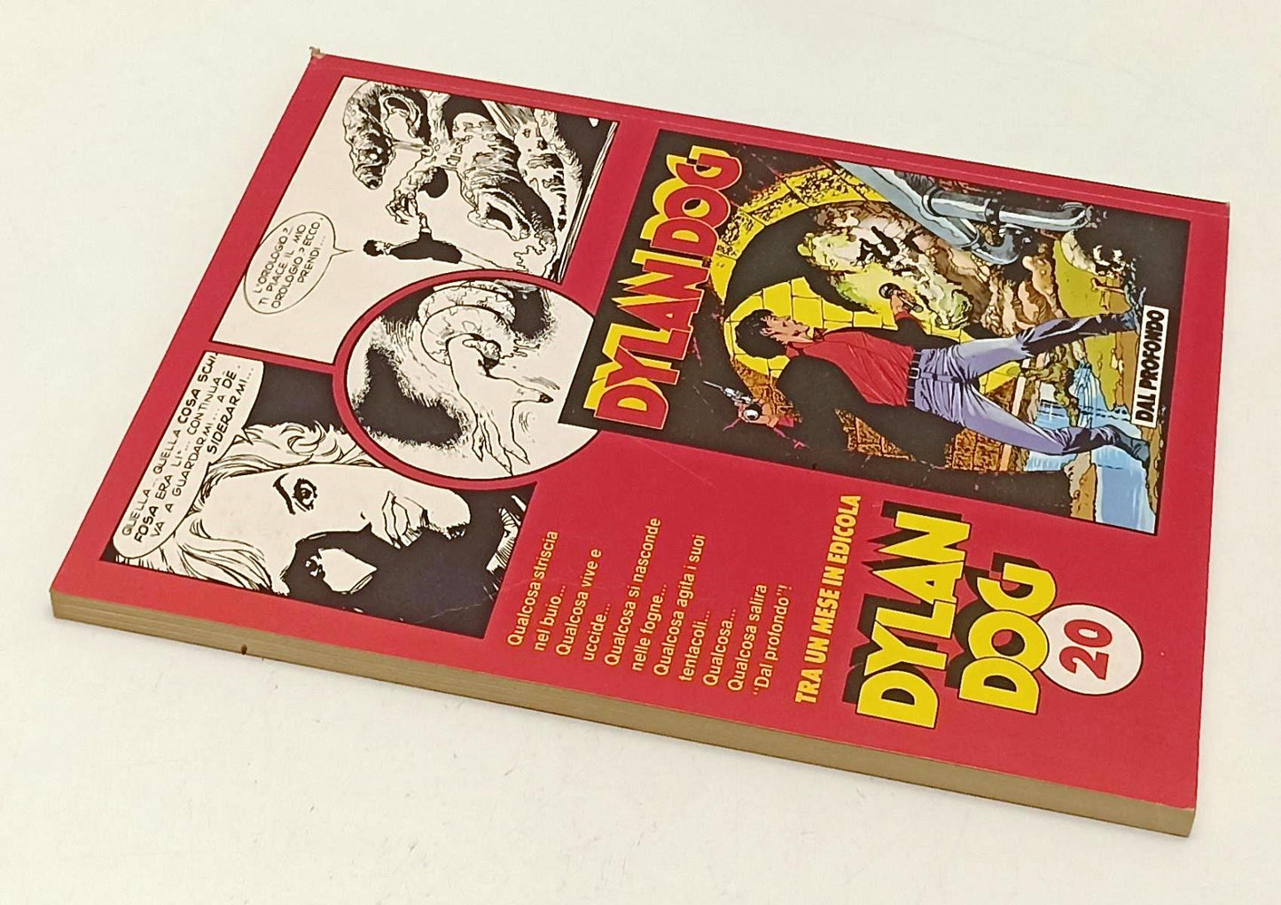 FB- DYLAN DOG N.19 ORIGINALE MEMORIE ECCELLENTE -- BONELLI - 1988 - B - D24