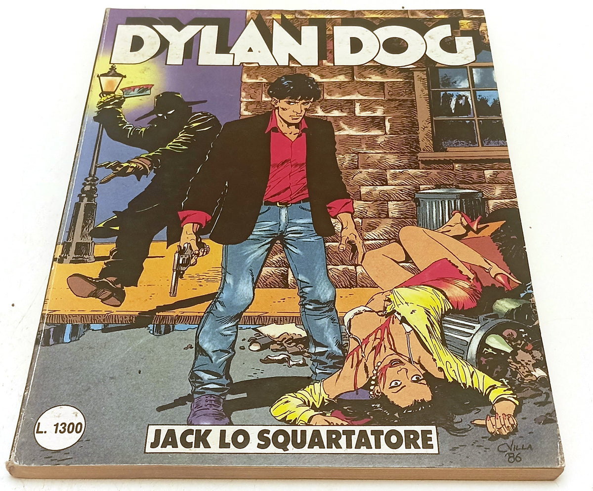 FB- DYLAN DOG N.2 ORIGINALE JACK LO SQUARTATORE -- BONELLI - 1986 - B - E25