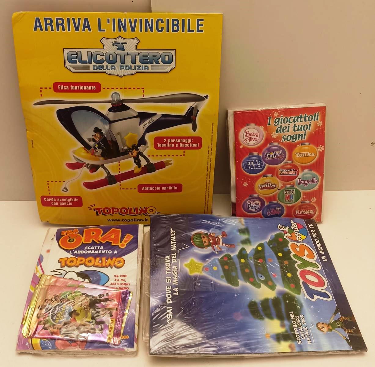 FD- GADGET ELICOTTERO DELLA POLIZIA TOPOLINO 2762 2763 2764 2765 BLISTERATI- B25