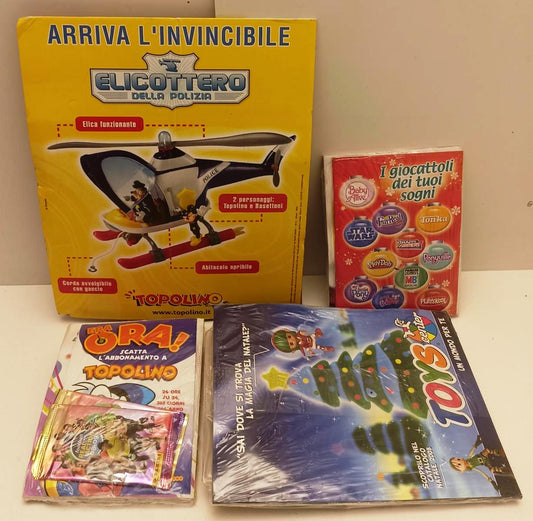 FD- GADGET ELICOTTERO DELLA POLIZIA TOPOLINO 2762 2763 2764 2765 BLISTERATI- B25