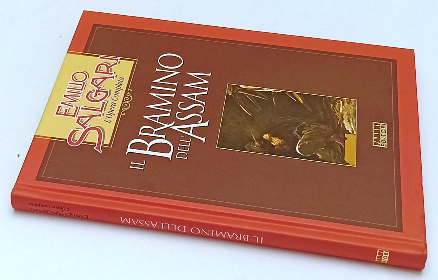LN2- IL BRAMINO DELL'ASSAM - EMILIO SALGARI - FABBRI OPERA COMPLETA - C - JXS245