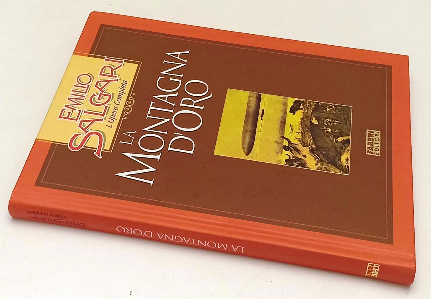 LN2- LA MONTAGNA D'ORO - EMILIO SALGARI - FABBRI OPERA COMPLETA - C - JXS245