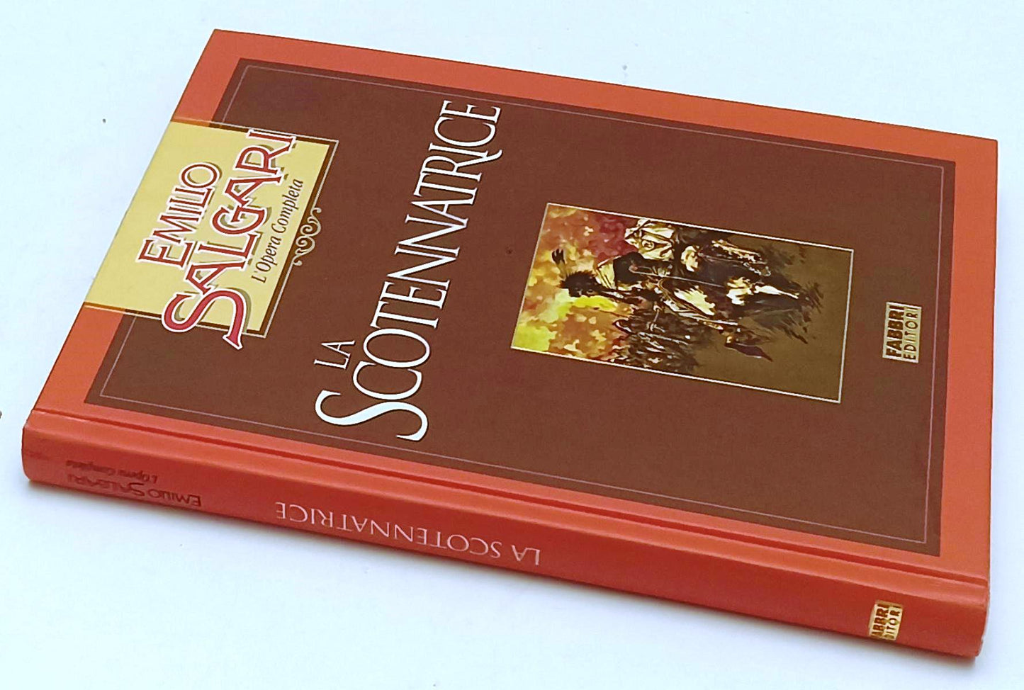 LN2- LA SCOTENNATRICE - EMILIO SALGARI - FABBRI OPERA COMPLETA - C - JXS245