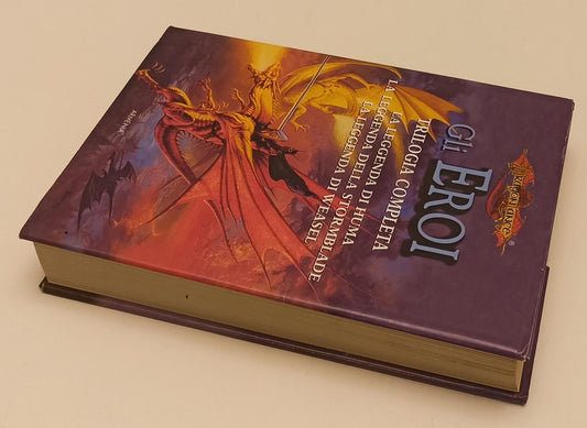 LF- GLI EROI DRAGONLANCE TRILOGIA COMPLETA - KNAAK - ARMENIA --- 2000 - CS- XFS