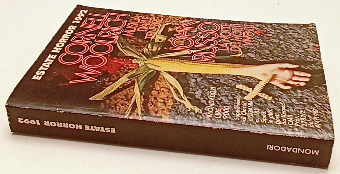 LG- MUSICA TENEBRE NOTTE MORTI VIVENTI- WOOLRICH RUSSO- MONDADORI HORROR-YFS978