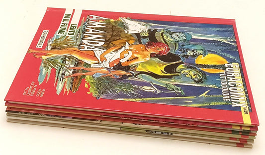 FV- EURACOMIX TUTTOCOLORE 97,101,109,118 AMANDA 1/4 CARTONATI - ROBIN WOOD - P24