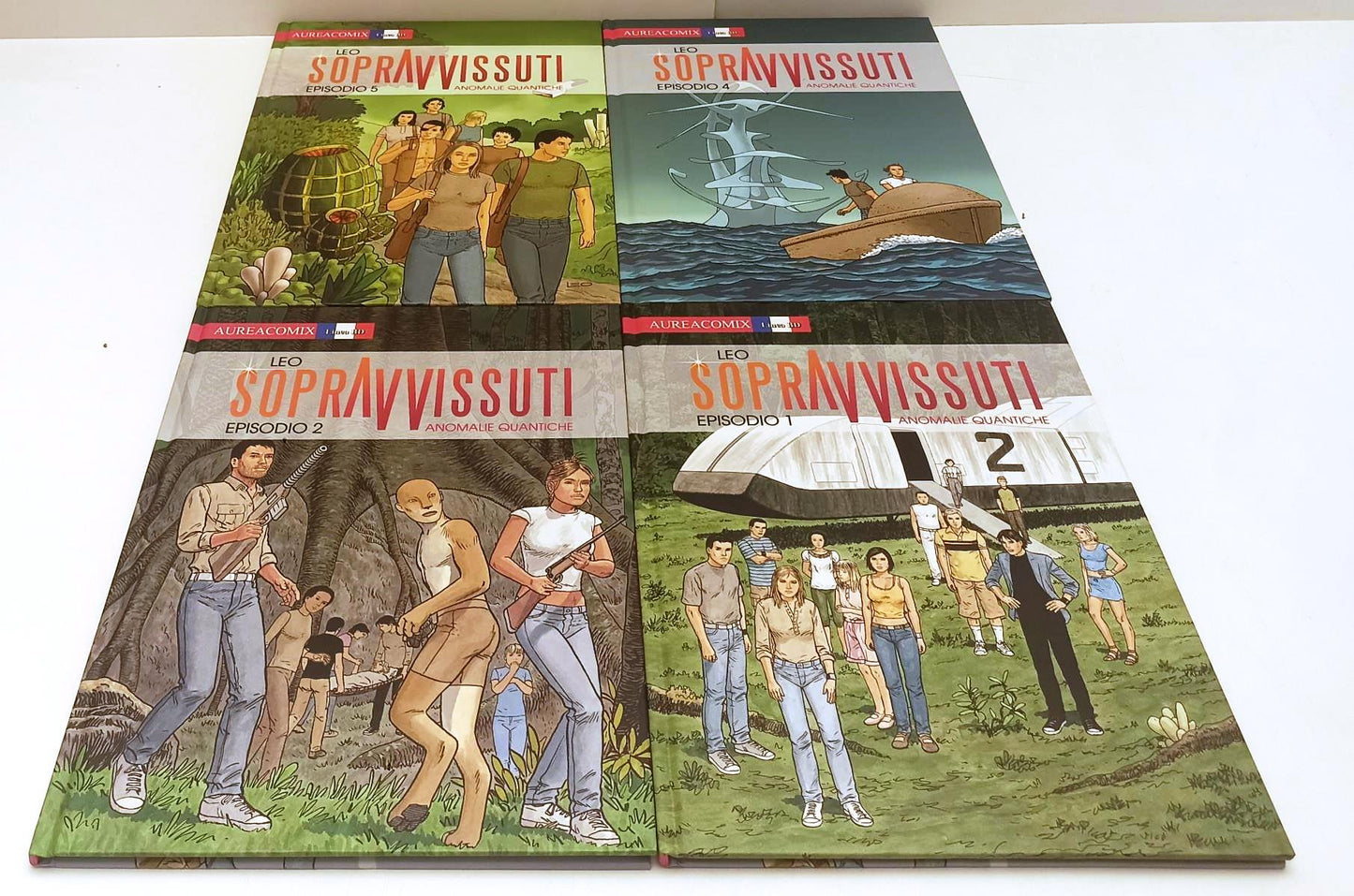 FV- AUREACOMIX LINEA BD SOPRAVVISSUTI 1/5 QUASI COMPLETA - LEO - AUREA - C - P24