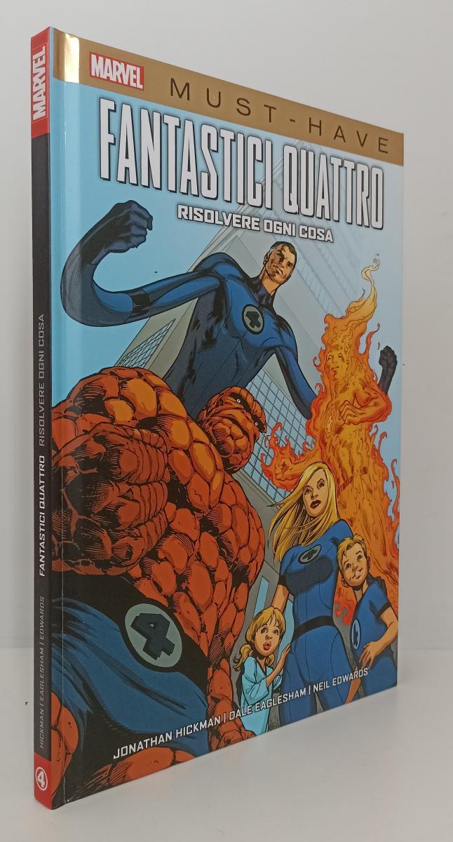 FV- MUST-HAVE FANTASTICI QUATTRO RISOLVERE OGNI COSA - HICKMAN - PANINI-- C- F23