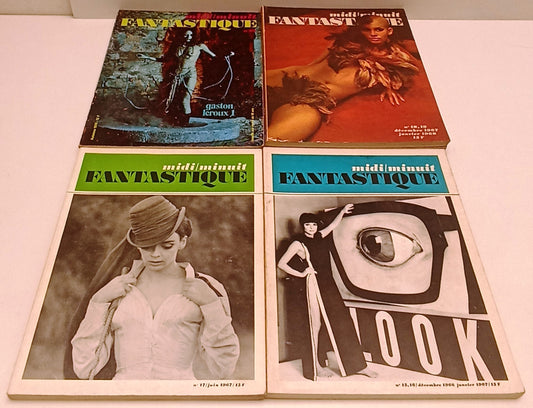 LR- RIVISTA CINEMA MIDI MINUIT FANTASTIQUE LOTTO 8 NUMERI 14/24 FRANCESE- YFS108