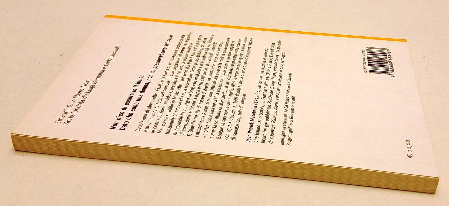 LN- FATALE - JEAN PATRICK MANCHETTE - EINAUDI - SL NOIR- 1a ED.- 2007- B- XFS137