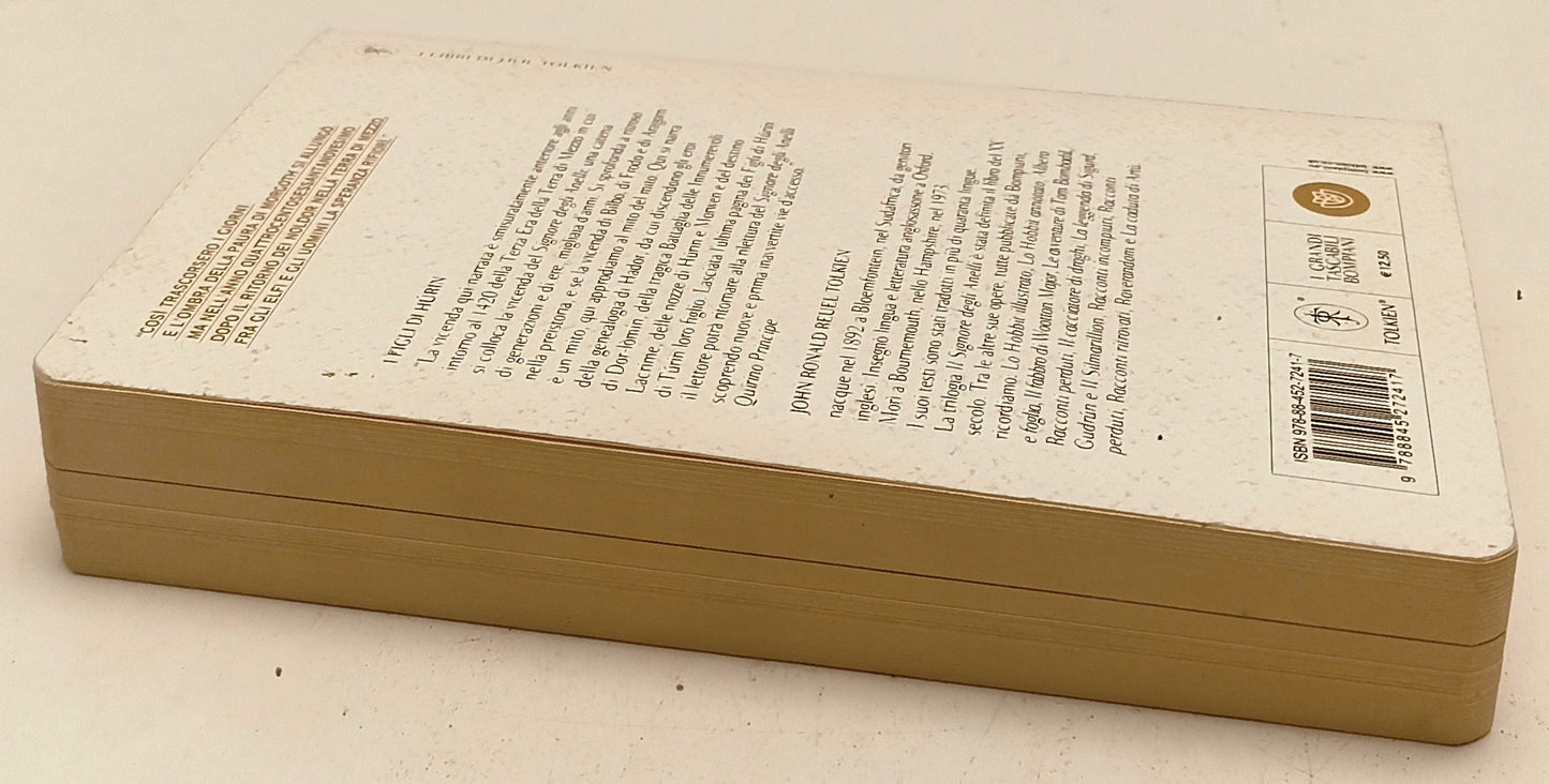 LF- I FIGLI DI HURIN illustrato da ALAN LEE- J.R.R. TOLKIEN- BOMPIANI---- B- XFS