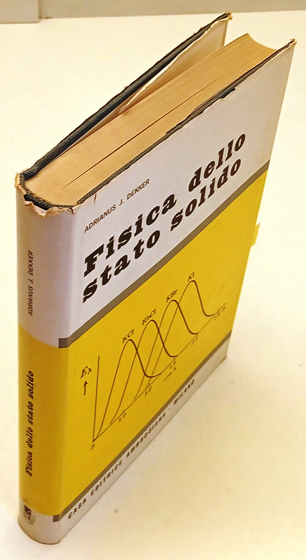 LZ- FISICA DELLO STATO SOLIDO - ADRIANUS J. DEKKER- AMBROSIAN-- 1965- CS- ZFS74
