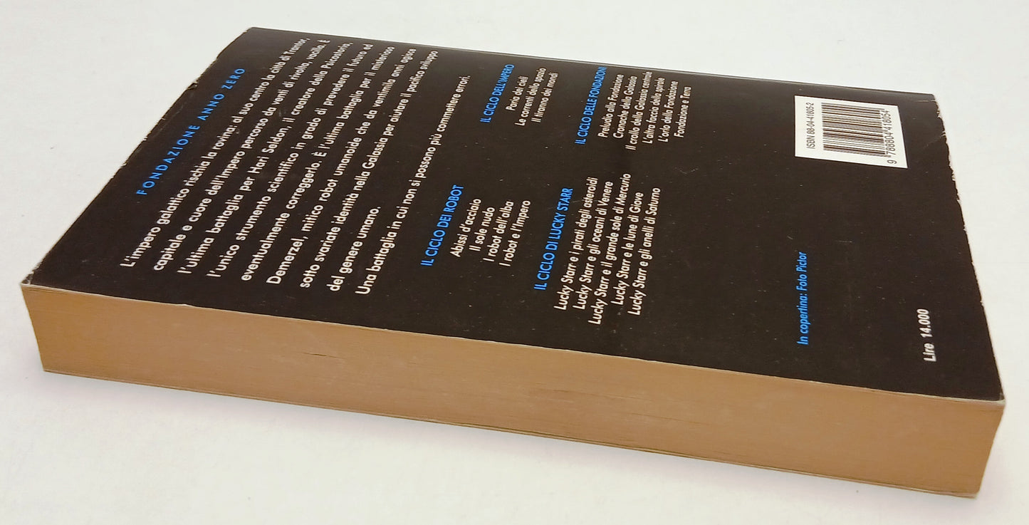 LF- FONDAZIONE ANNO ZERO - ISAAC ASIMOV - MONDADORI - OSCAR-- 1997- B- YFS414