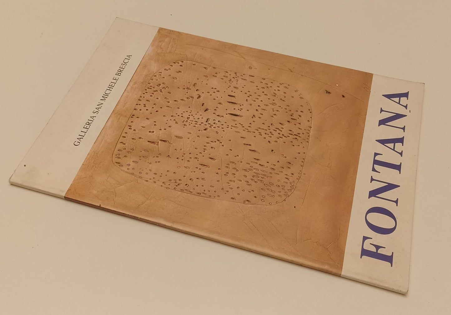 LT- FONTANA CATALOGO MOSTRA DICEMBRE 1995 -- GALLERIA SAN MICHELE ---- B- XFS181