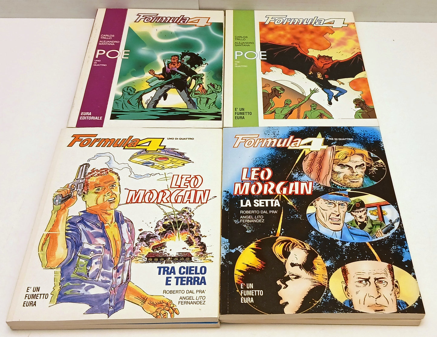 FB- FORMULA 4 POE + LEO MORGAN 1/8 COMPLETA -- EURA EDITORIALE - 1997 - B - H25