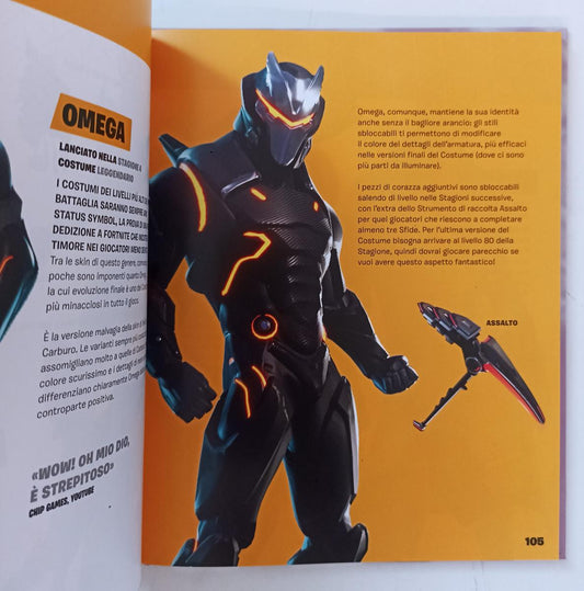 LB- OFFICIAL FORTNITE TUTTI I COSTUMI RACCOLTA SKIN -- FABBRI --- 2019- C- N23