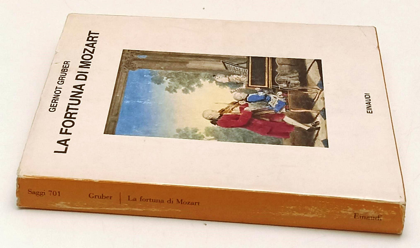 LS- LA FORTUNA DI MOZART - GERNOT GRUBER - EINAUDI- SAGGI- 1a ED.- 1987- BS- XFS