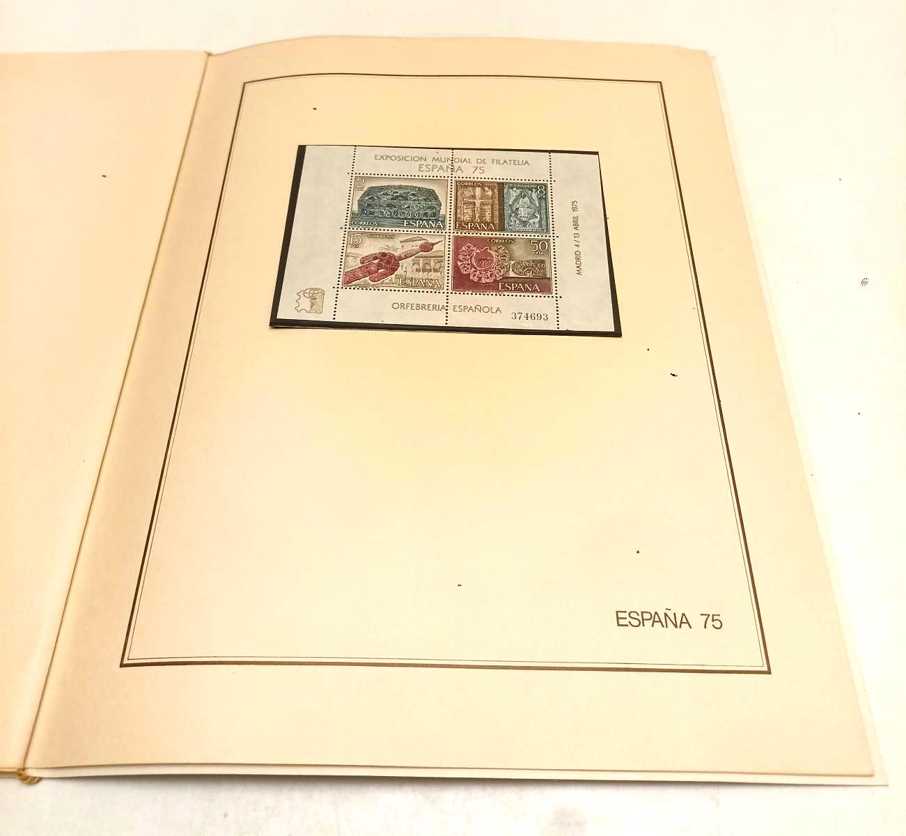 CV- FOLDER CAJA POSTAL AHORROS XII CONGRESO MUNDIAL FRANCOBOLLI ESPANA - RVSa336