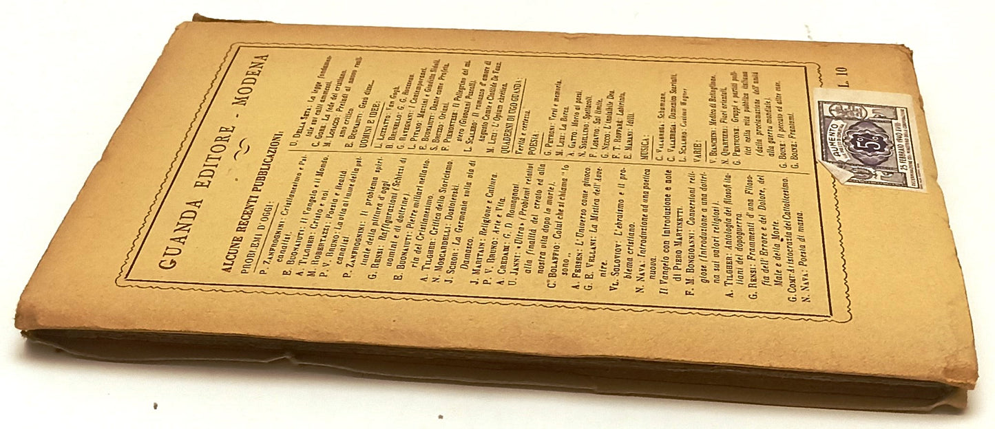 LN- FRANTUMI - GIOVANNI BOINE - GUANDA -- 3a ED. - 1938 - B - XFS207