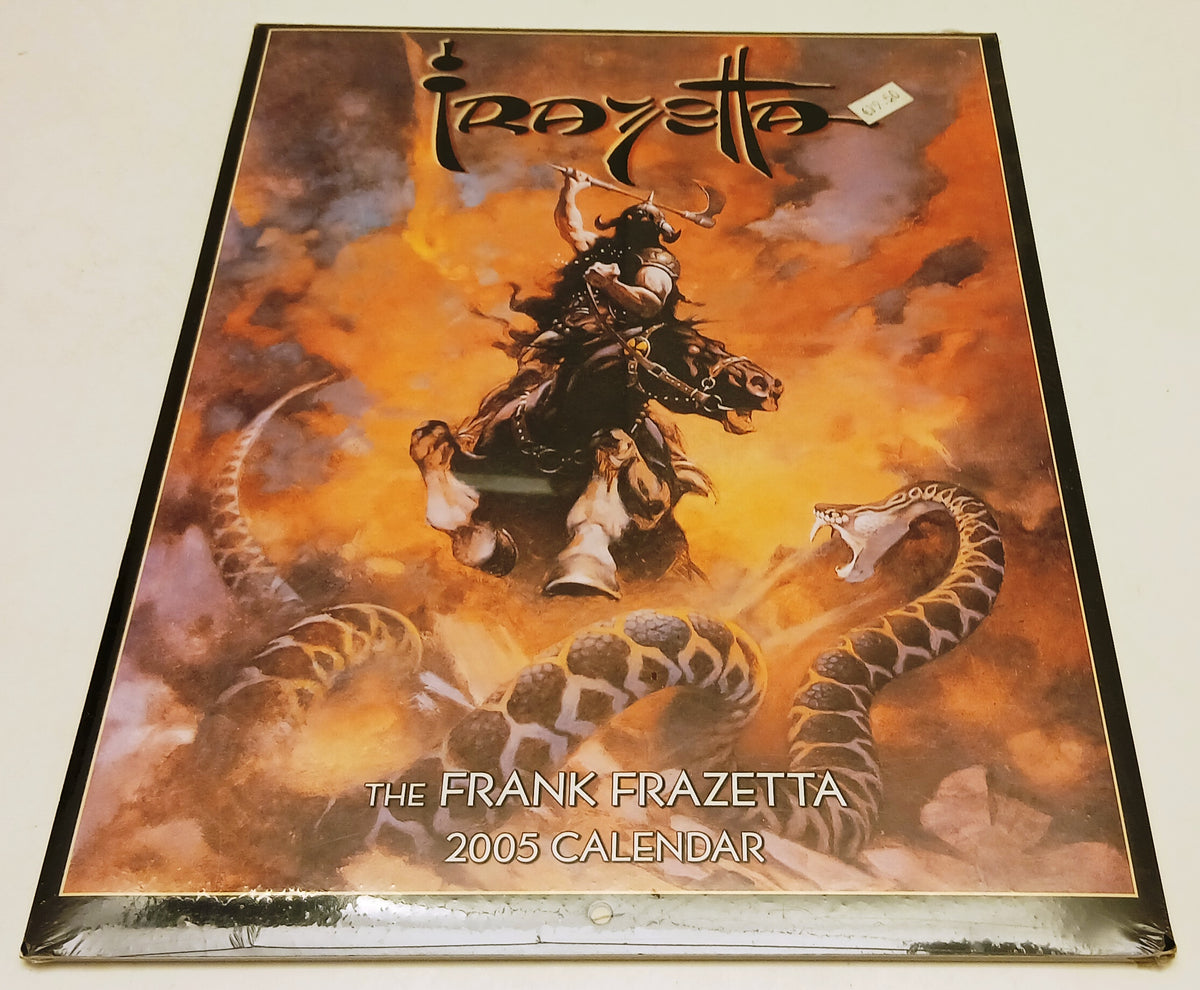FV- CALENDARIO BLISTERATO THE FRANK FRAZETTA 2005 CALENDAR - Z25