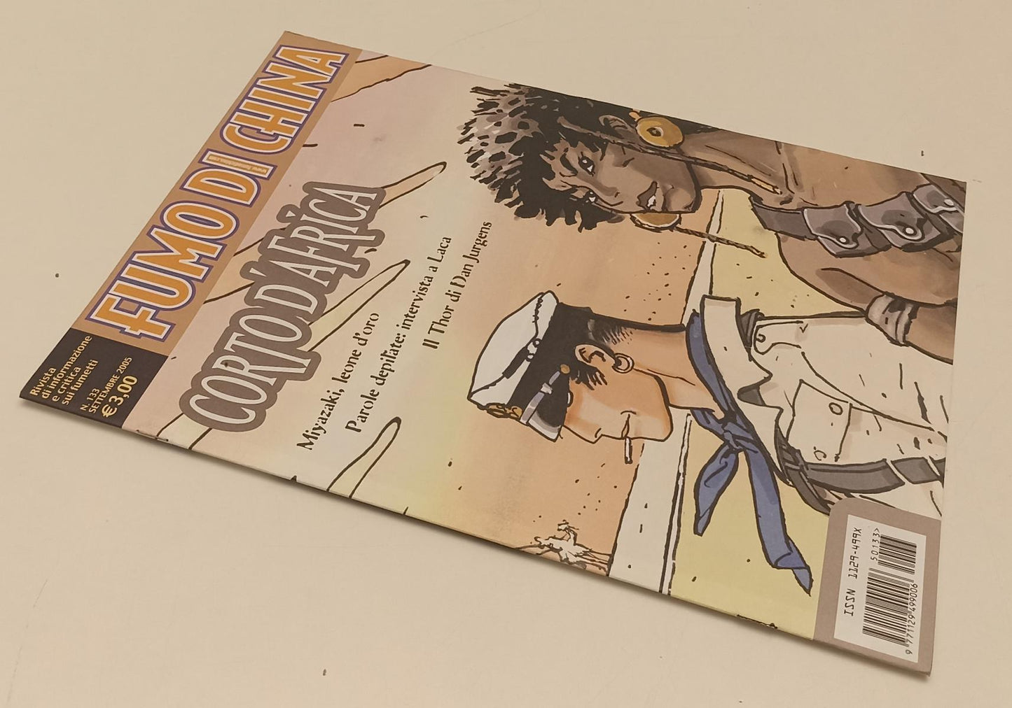 FR- RIVISTA FUMO DI CHINA N.133 CORTO D'AFRICA -- CARTOON CLUB -- S - D24