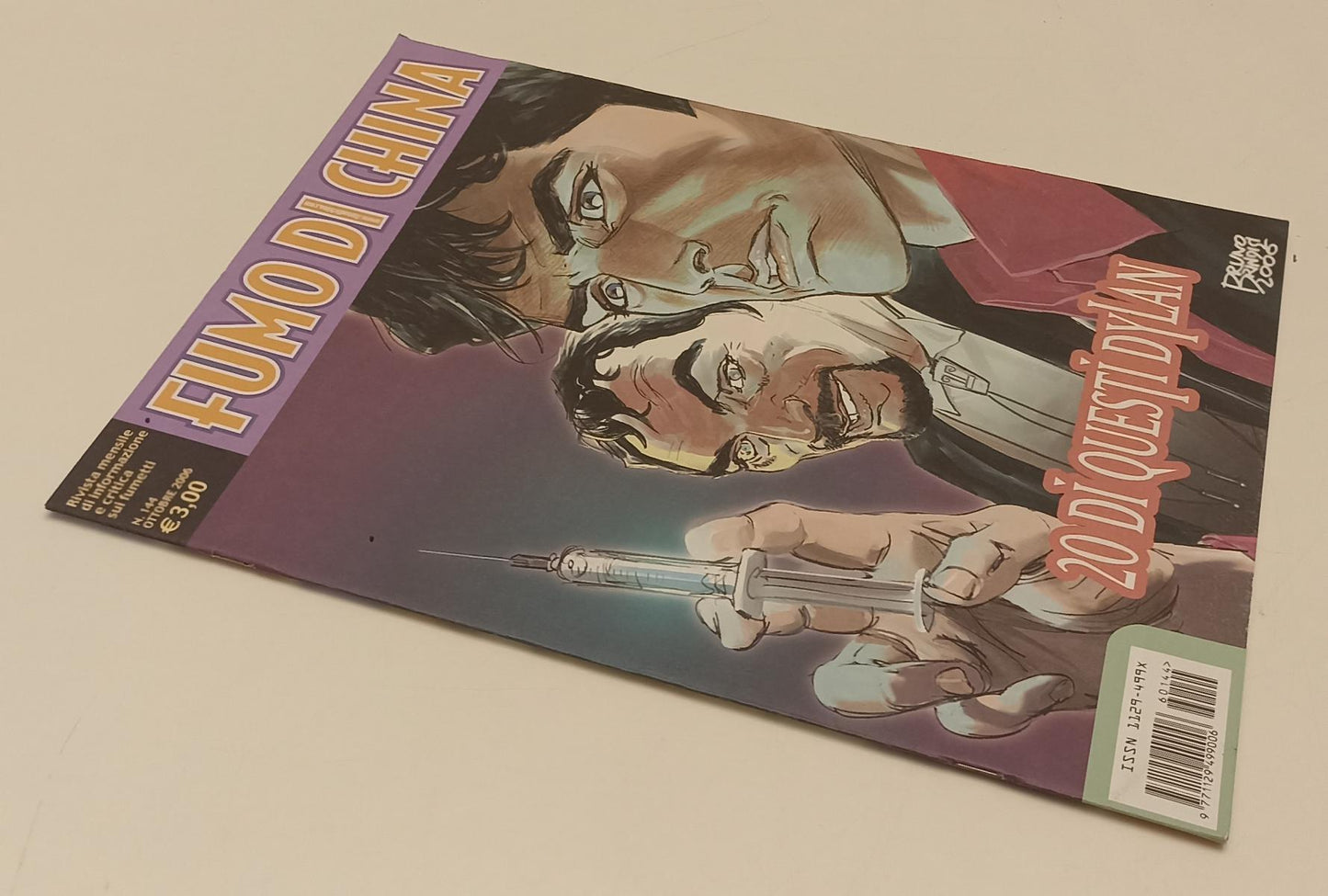 FR- RIVISTA FUMO DI CHINA N.144 20 DI QUESTI DYLAN -- CARTOON CLUB -- S - D24