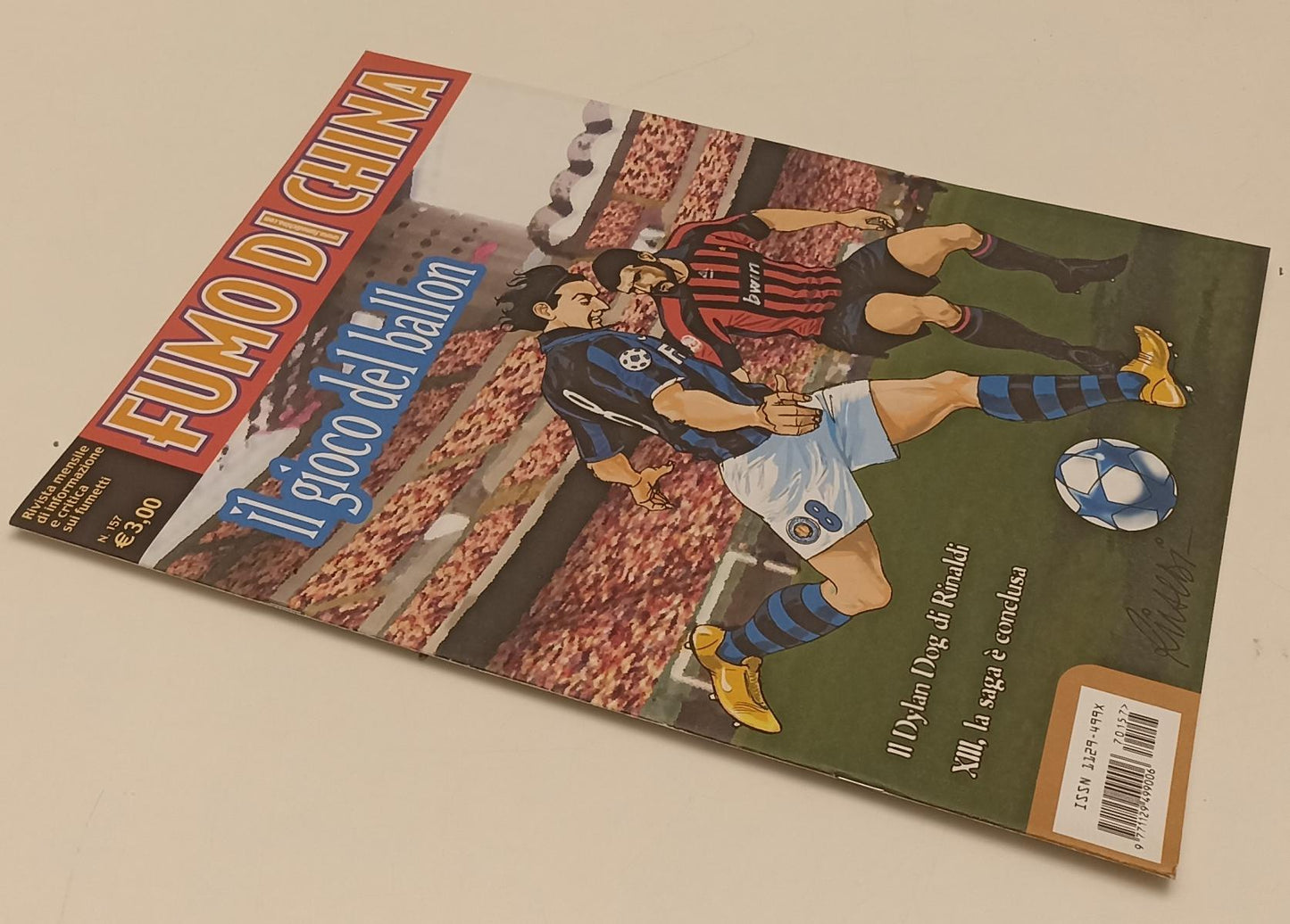 FR- RIVISTA FUMO DI CHINA N.157 IL GIOCO DEL BALLON -- CARTOON CLUB -- S - D24