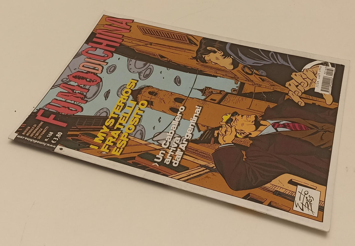 FR- RIVISTA FUMO DI CHINA N.168 FRATELLI ESPOSITO -- CARTOON CLUB -- S - D24