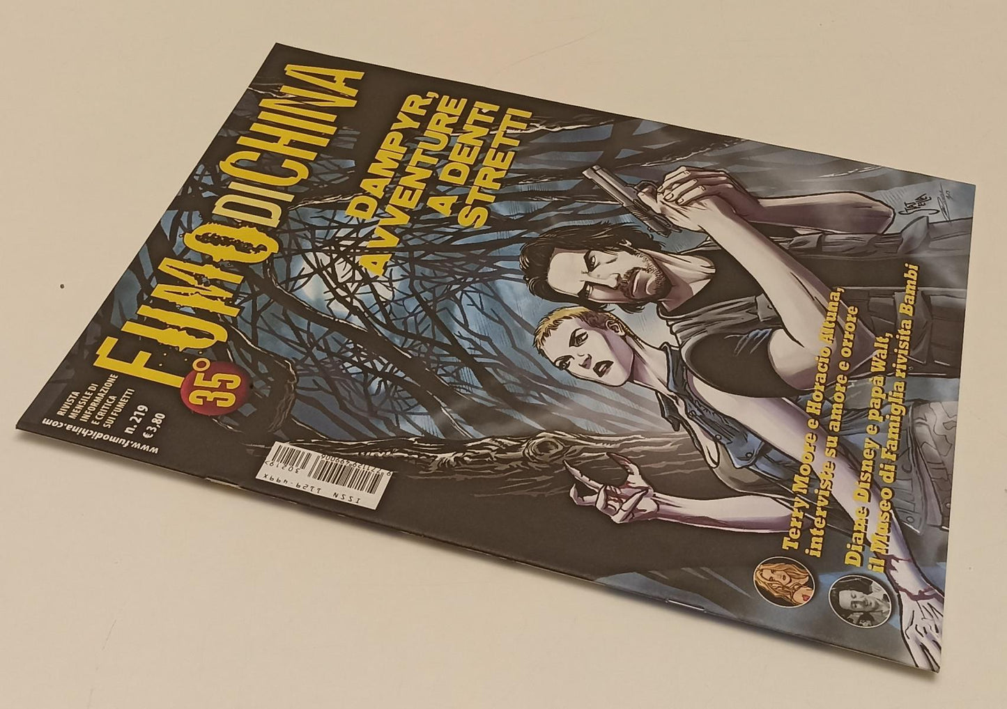 FR- RIVISTA FUMO DI CHINA N.219 DAMPYR -- CARTOON CLUB -- S - D24