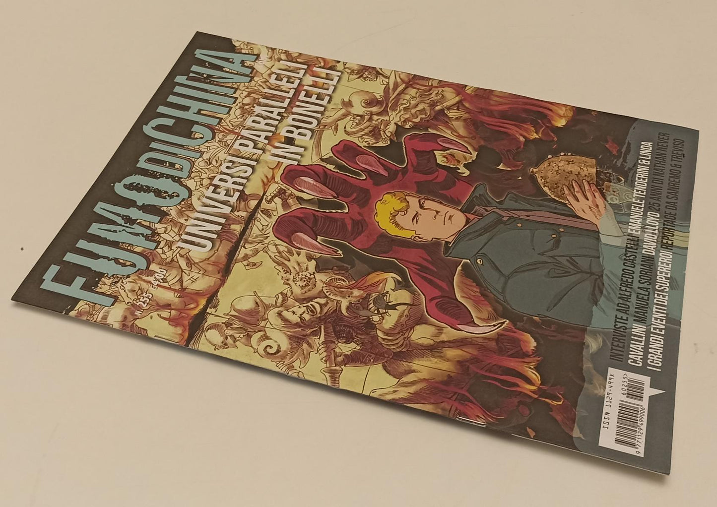 FR- RIVISTA FUMO DI CHINA N.255 UNIVERSI PARALLELI BONELLI-- CARTOON CLUB--S-D24