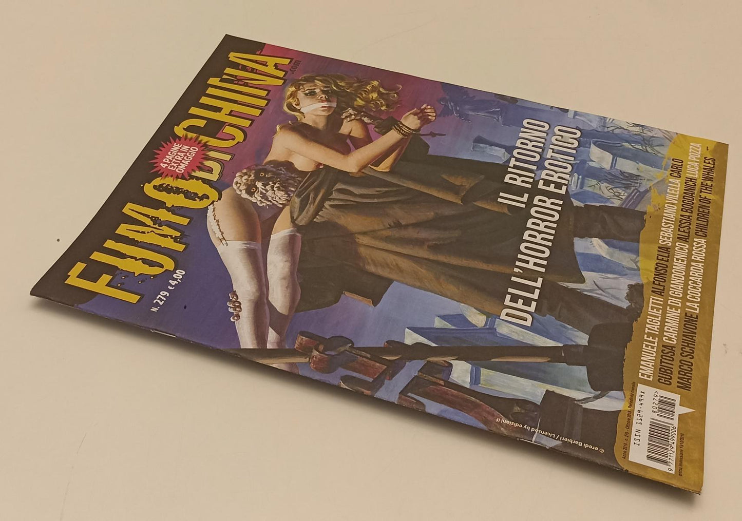 FR- RIVISTA FUMO DI CHINA N.279 RITORNO HORROR EROTICO -- CARTOON CLUB -- S- D24