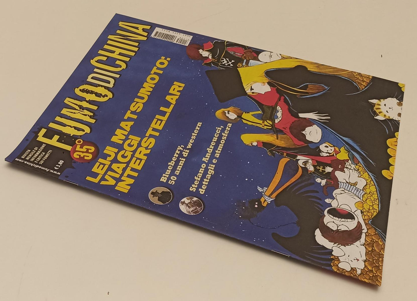 FR- RIVISTA FUMO DI CHINA N.213 LEIJI MATSUMOTO -- CARTOON CLUB -- S - D24